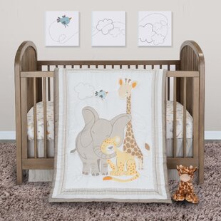 Jungle theme crib store set